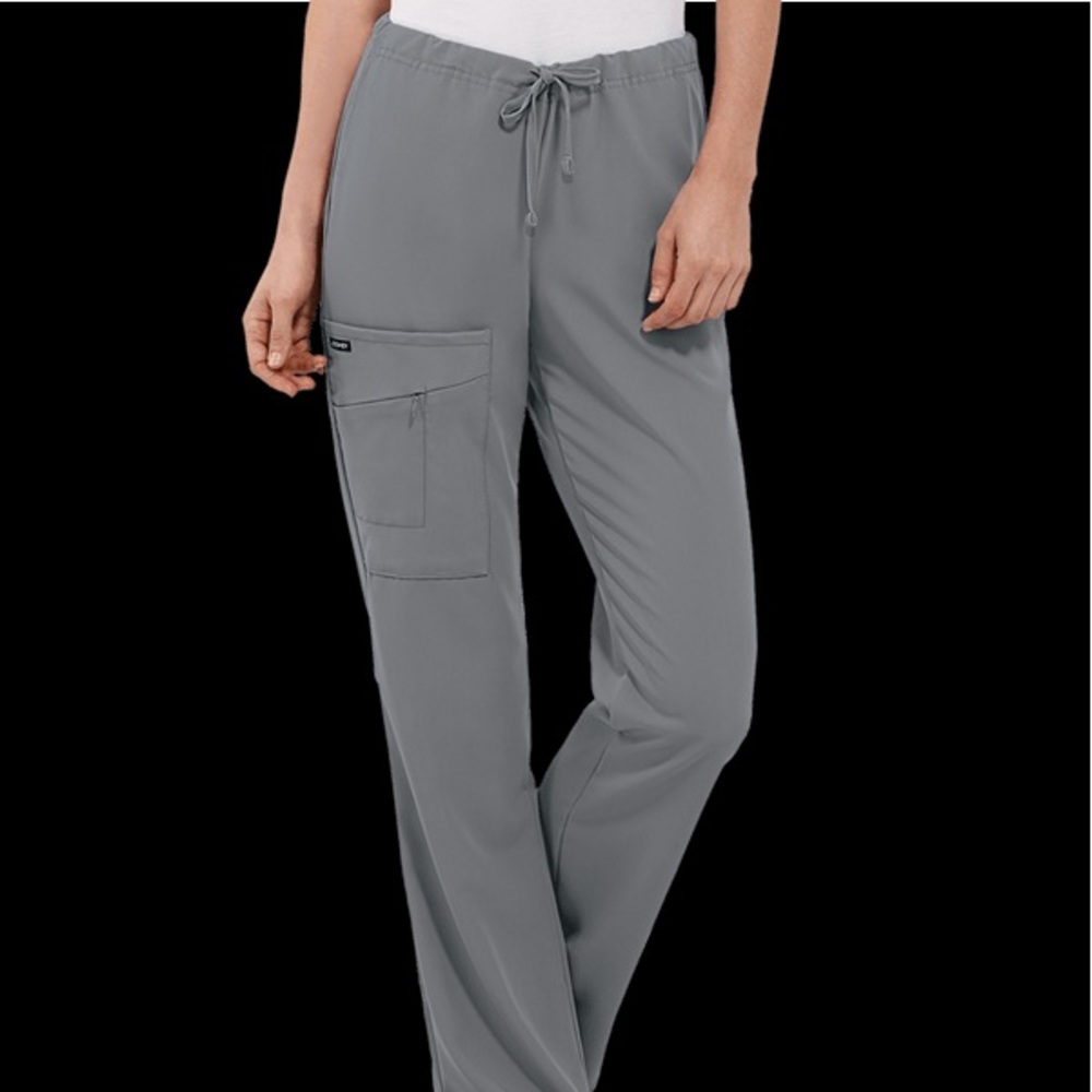 Large Grey pewter Jockey pants bottom scrubs